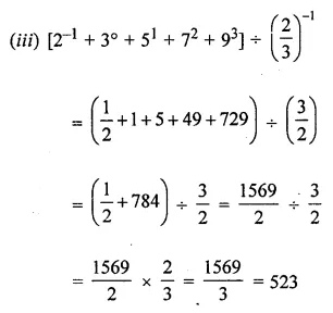 ML Aggarwal Class 8 Solutions for ICSE Maths Chapter 2 Exponents and Powers Check Your Progress 5