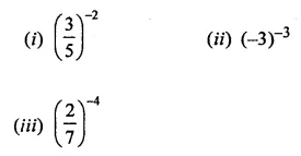 ML Aggarwal Class 8 Solutions for ICSE Maths Chapter 2 Exponents and Powers Ex 2.1 1