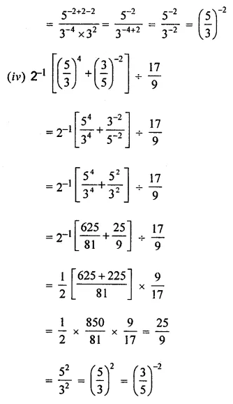 ML Aggarwal Class 8 Solutions for ICSE Maths Chapter 2 Exponents and Powers Ex 2.1 19