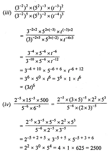 ML Aggarwal Class 8 Solutions for ICSE Maths Chapter 2 Exponents and Powers Ex 2.1 23