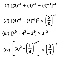 ML Aggarwal Class 8 Solutions for ICSE Maths Chapter 2 Exponents and Powers Ex 2.1 3