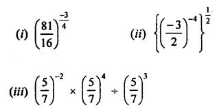 ML Aggarwal Class 8 Solutions for ICSE Maths Chapter 2 Exponents and Powers Ex 2.1 6