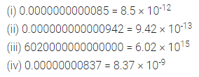 ML Aggarwal Class 8 Solutions for ICSE Maths Chapter 2 Exponents and Powers Ex 2.2 1