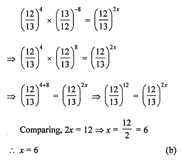 ML Aggarwal Class 8 Solutions for ICSE Maths Chapter 2 Exponents and Powers Objective Type Questions 18