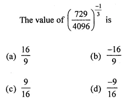 ML Aggarwal Class 8 Solutions for ICSE Maths Chapter 2 Exponents and Powers Objective Type Questions 8