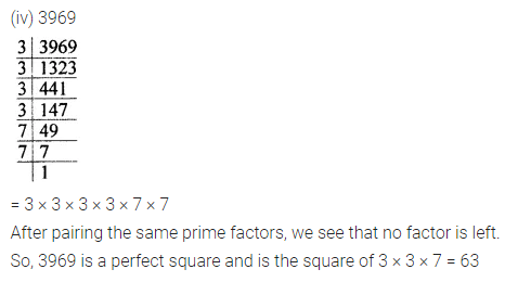 ML Aggarwal Class 8 Solutions for ICSE Maths Chapter 3 Squares and Square Roots Ex 3.1 7