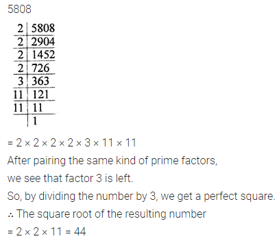ML Aggarwal Class 8 Solutions for ICSE Maths Chapter 3 Squares and Square Roots Ex 3.1 9