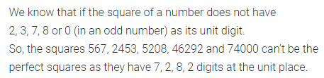 ML Aggarwal Class 8 Solutions for ICSE Maths Chapter 3 Squares and Square Roots Ex 3.2 3