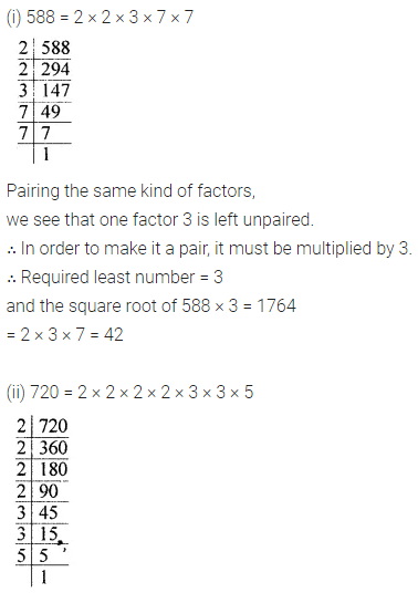 ML Aggarwal Class 8 Solutions for ICSE Maths Chapter 3 Squares and Square Roots Ex 3.3 13