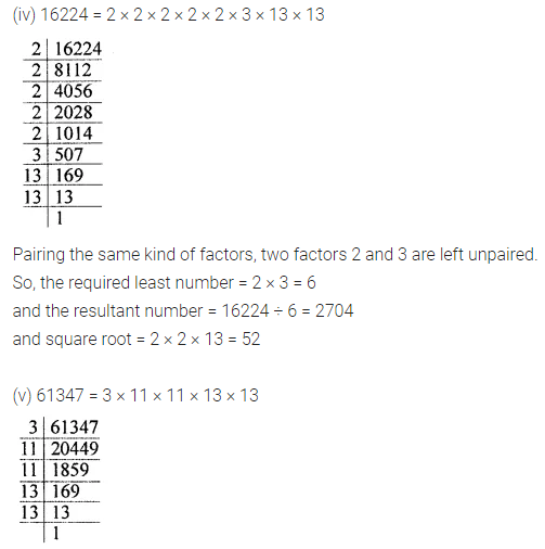 ML Aggarwal Class 8 Solutions for ICSE Maths Chapter 3 Squares and Square Roots Ex 3.3 19