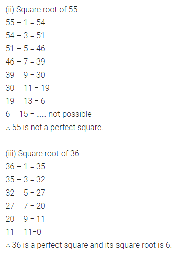 ML Aggarwal Class 8 Solutions for ICSE Maths Chapter 3 Squares and Square Roots Ex 3.3 2