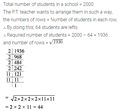 ML Aggarwal Class 8 Solutions for ICSE Maths Chapter 3 Squares and Square Roots Ex 3.3 25