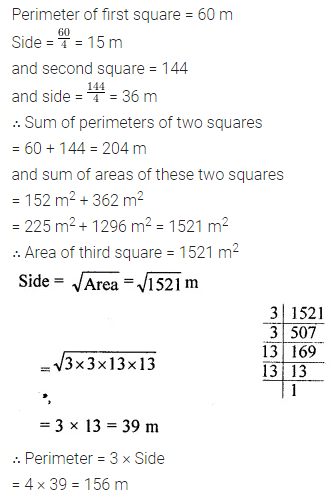 ML Aggarwal Class 8 Solutions for ICSE Maths Chapter 3 Squares and Square Roots Ex 3.3 29