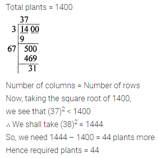 ML Aggarwal Class 8 Solutions for ICSE Maths Chapter 3 Squares and Square Roots Ex 3.4 21