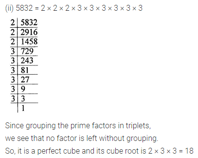 ML Aggarwal Class 8 Solutions for ICSE Maths Chapter 4 Cubes and Cube Roots Ex 4.1 5