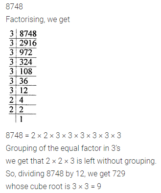 ML Aggarwal Class 8 Solutions for ICSE Maths Chapter 4 Cubes and Cube Roots Ex 4.2 19