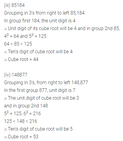 ML Aggarwal Class 8 Solutions for ICSE Maths Chapter 4 Cubes and Cube Roots Ex 4.2 8