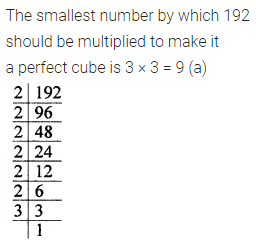 ML Aggarwal Class 8 Solutions for ICSE Maths Chapter 4 Cubes and Cube Roots Objective Type Questions 12