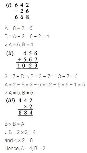 ML Aggarwal Class 8 Solutions for ICSE Maths Chapter 5 Playing with Numbers Check Your Progress 5