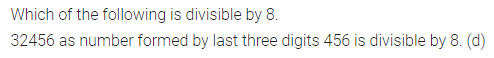 ML Aggarwal Class 8 Solutions for ICSE Maths Chapter 5 Playing with Numbers Objective Type Questions 10