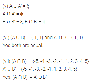 ML Aggarwal Class 8 Solutions for ICSE Maths Chapter 6 Operation on Sets Venn Diagrams Check Your Progress 3