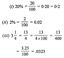 ML Aggarwal Class 8 Solutions for ICSE Maths Chapter 7 Percentage Ex 7.1 11