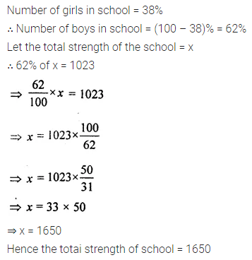 ML Aggarwal Class 8 Solutions for ICSE Maths Chapter 7 Percentage Ex 7.1 21