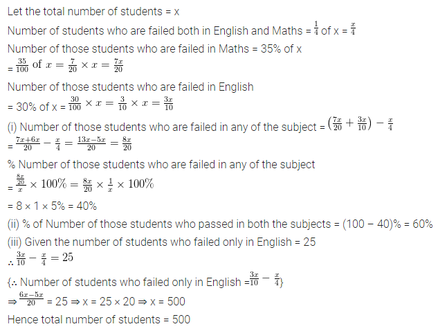ML Aggarwal Class 8 Solutions for ICSE Maths Chapter 7 Percentage Ex 7.1 25