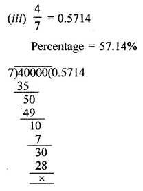 ML Aggarwal Class 8 Solutions for ICSE Maths Chapter 7 Percentage Ex 7.1 9