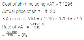 ML Aggarwal Class 8 Solutions for ICSE Maths Chapter 7 Percentage Ex 7.4 5