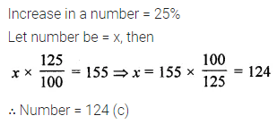 ML Aggarwal Class 8 Solutions for ICSE Maths Chapter 7 Percentage Objective Type Questions 11