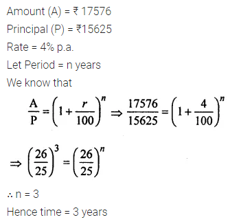 ML Aggarwal Class 8 Solutions for ICSE Maths Chapter 8 Simple and Compound Interest Ex 8.3 13
