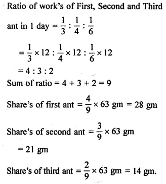 ML Aggarwal Class 8 Solutions for ICSE Maths Chapter 9 Direct and Inverse Variation Check Your Progress 16