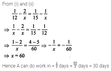 ML Aggarwal Class 8 Solutions for ICSE Maths Chapter 9 Direct and Inverse Variation Check Your Progress 18