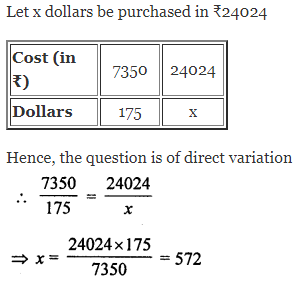 ML Aggarwal Class 8 Solutions for ICSE Maths Chapter 9 Direct and Inverse Variation Ex 9.1 13