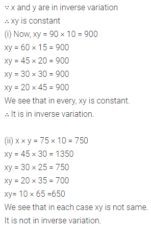 ML Aggarwal Class 8 Solutions for ICSE Maths Chapter 9 Direct and Inverse Variation Ex 9.2 3