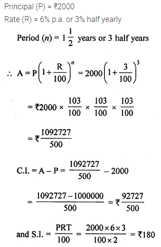 ML Aggarwal Class 8 Solutions for ICSE Maths Model Question Paper 3 25