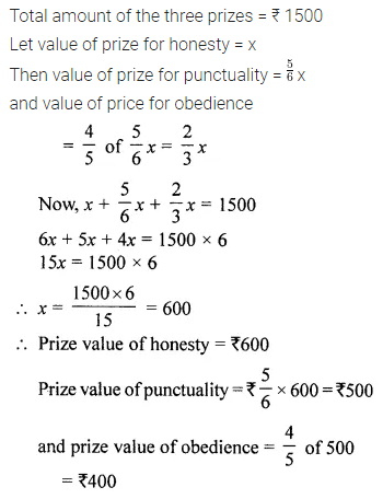 ML Aggarwal Class 8 Solutions for ICSE Maths Model Question Paper 6 40