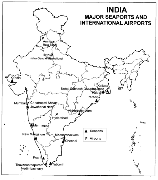 Class 10 Geography Chapter 7 Extra Questions and Answers Lifelines of National Economy 2