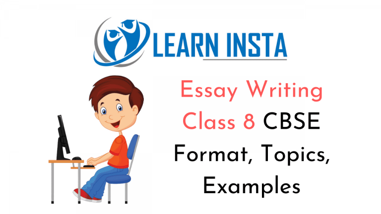 essay writing on class 8