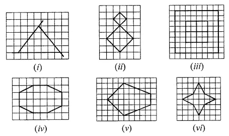 ML Aggarwal Class 6 Solutions for ICSE Maths Chapter 12 Symmetry Ex 12.1 9