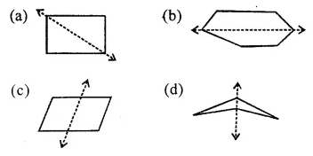 ML Aggarwal Class 6 Solutions for ICSE Maths Chapter 12 Symmetry Objective Type Questions 10