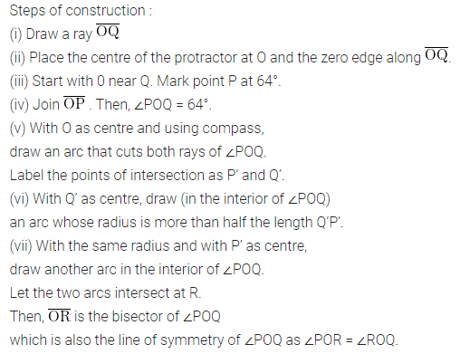 ML Aggarwal Class 6 Solutions for ICSE Maths Chapter 13 Practical Geometry Ex 13.3 4