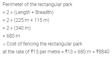 ML Aggarwal Class 6 Solutions for ICSE Maths Chapter 14 Mensuration Ex 14.1 11