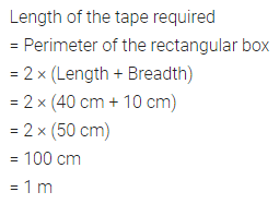 ML Aggarwal Class 6 Solutions for ICSE Maths Chapter 14 Mensuration Ex 14.1 4