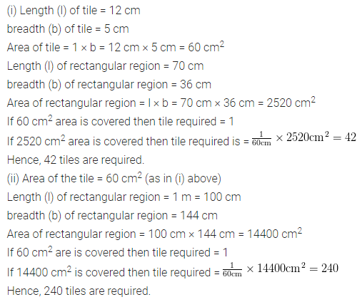 ML Aggarwal Class 6 Solutions for ICSE Maths Chapter 14 Mensuration Ex 14.2 15