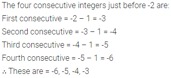 ML Aggarwal Class 6 Solutions for ICSE Maths Chapter 3 Integers Ex 3.1 7