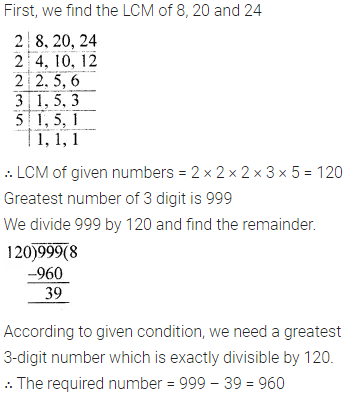 ML Aggarwal Class 6 Solutions for ICSE Maths Chapter 4 Playing with Numbers Ex 4.5 8