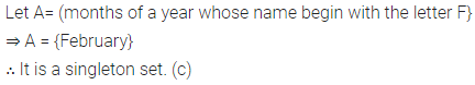 ML Aggarwal Class 6 Solutions for ICSE Maths Chapter 5 Sets Objective Type Questions 10
