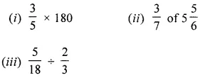 ML Aggarwal Class 6 Solutions for ICSE Maths Chapter 6 Fractions Check Your Progress 13